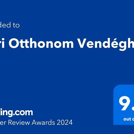 Готель Egri Otthonom Vendeghaz Екстер'єр фото