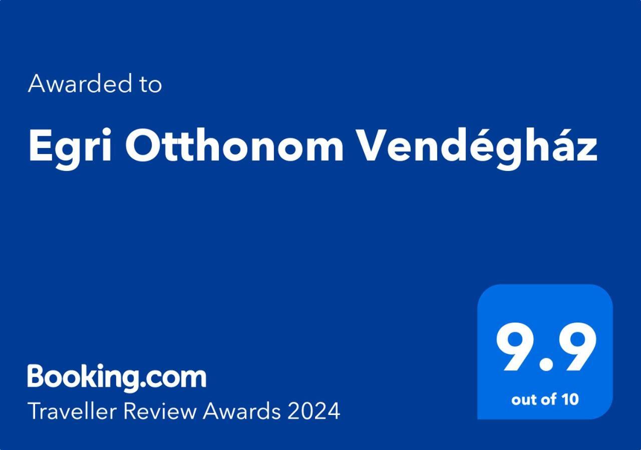 Готель Egri Otthonom Vendeghaz Екстер'єр фото
